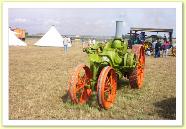 Tracteur à vapeur