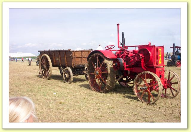Tracteur à vapeur