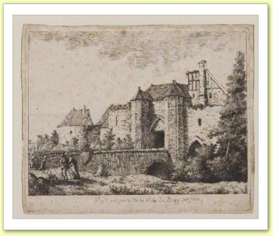 dessin porte saint jean bray sur seine